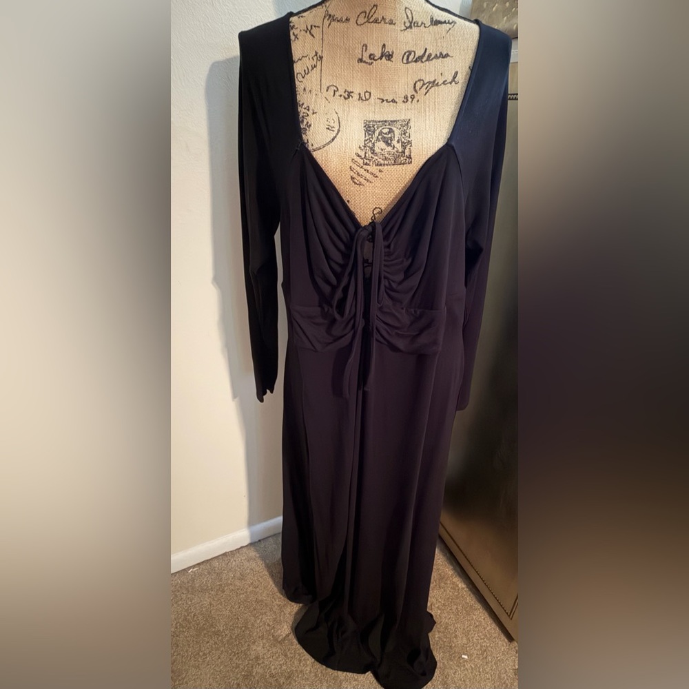 ELOQUII Elegant Black Dress